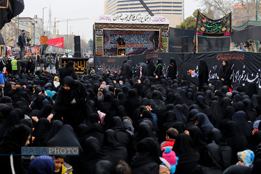 اجتماع بزرگ عزاداران فاطمی در جنوب تهران
