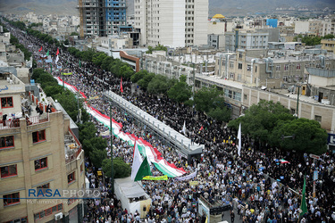 به سوی قدس | راهپیمایی روز جهانی قدس در مشهد
