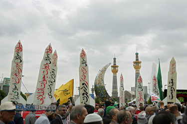 متنخب عکس های خبرگزاری رسا از راهپیمایی روز قدس