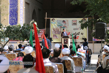 تجمع طلاب حوزه علمیه اصفهان در محکومیت جنایات علیه شیعیان افغانستان‎‎