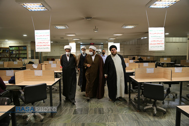 حضور مدیرعامل خبرگزاری رسا در مدرسه علمیه امام خمینی (ره) تهران