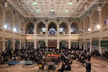مراسم تشییع آیت الله مجتهد شبستری در تهران