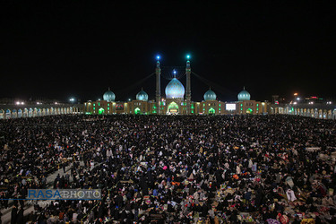 شب ۲۱ ماه مبارک رمضان در مسجد مقدس جمکران