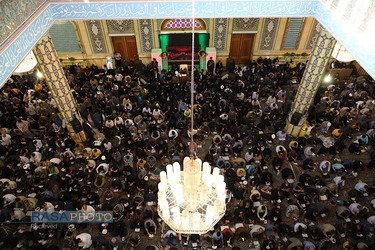 مراسم پر فیض دعای عرفه در مسجد مقدس جمکران