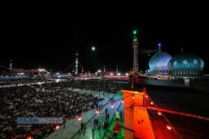 احیا شب نوزهم ماه مبارک رمضان در مسجد مقدس جمکران