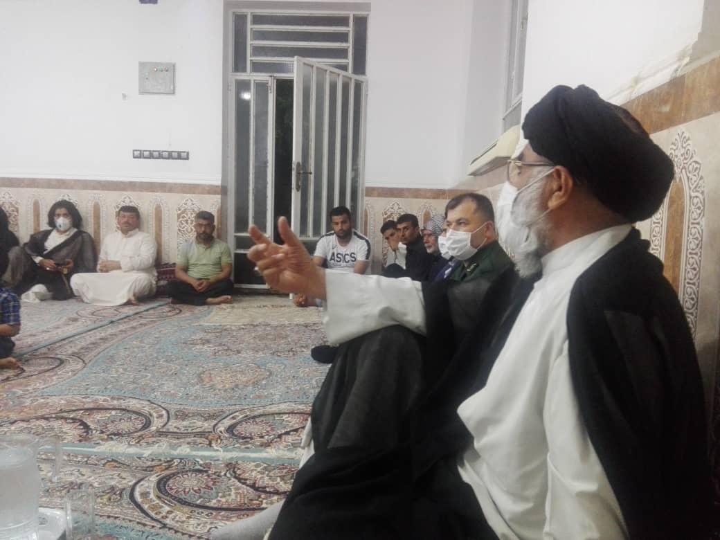 پ/حضور امام جمعه اهواز در شهر مرزی بستان پ/حضور امام جمعه اهواز در شهر مرزی بستان