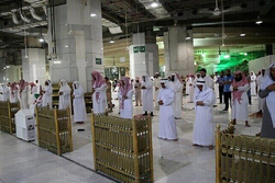 نماز عید قربان فقط در برخی از مساجد عربستان اقامه می‌شود