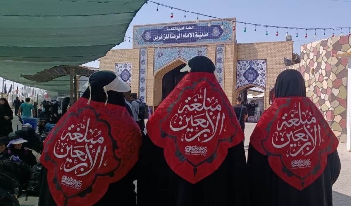 حضور ۳۱۰ مبلغ خواهر فارس به راهپیمایی اربعین حسینی
