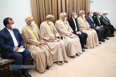 دیدار سلطان عمان با مقام معظم رهبری